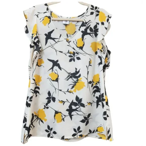 CAbi 3963 Birdwatcher Blouse Size: Medium - Picture 3 of 11